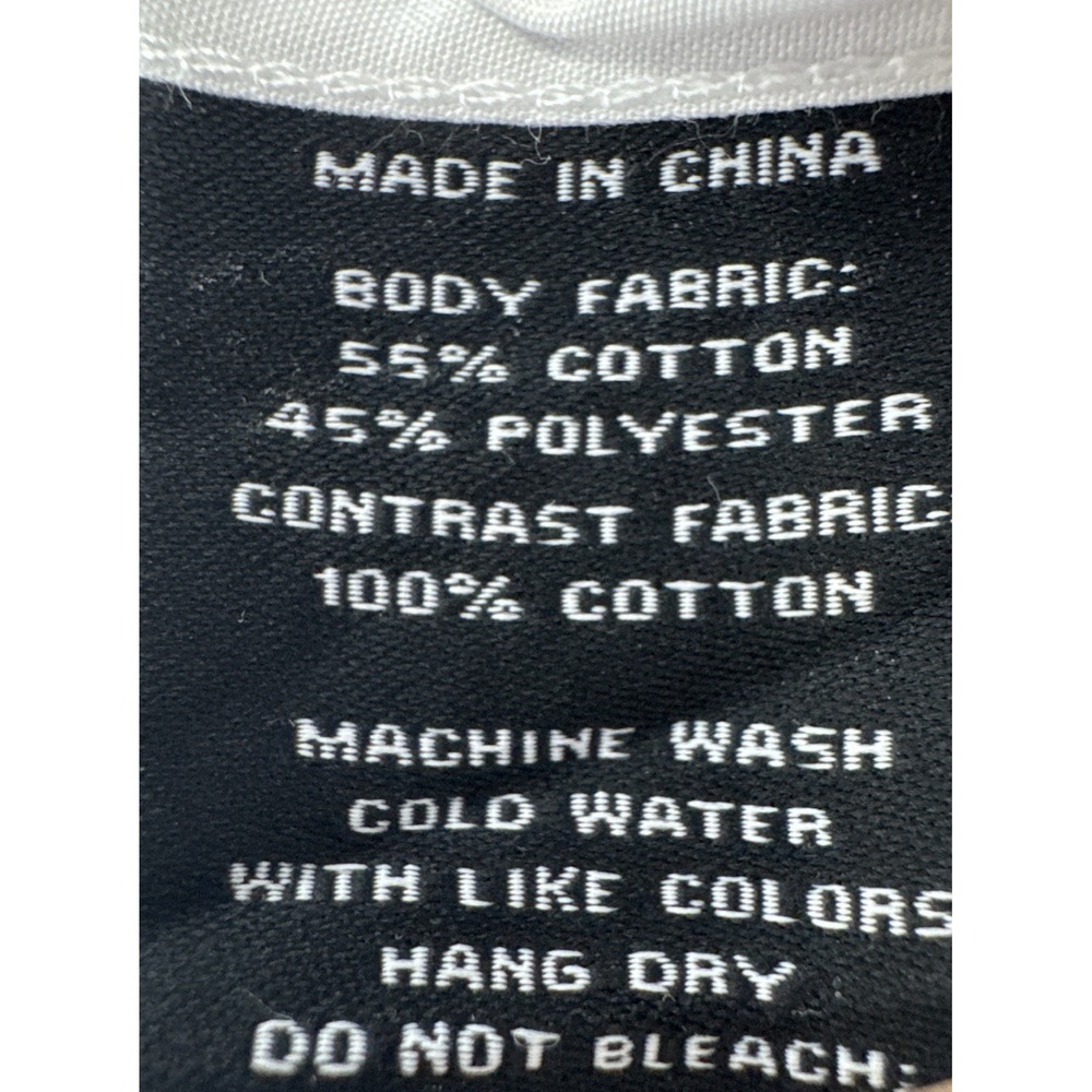 Salvaje Oeste Mens XXL Western Shirt White Black Embroidered Cowboy Pearl Snap‎ - Picture 5 of 5